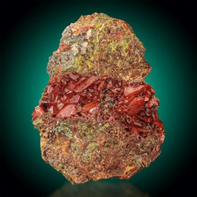 Crocoite-Callenberg North No. #1 | Callenberg | Zwickau | Saxony | Germany